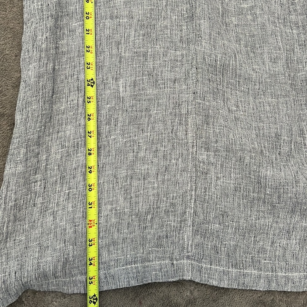 Tahari Linen Casual Short Sleeve dress Size M - Picture 4 of 7